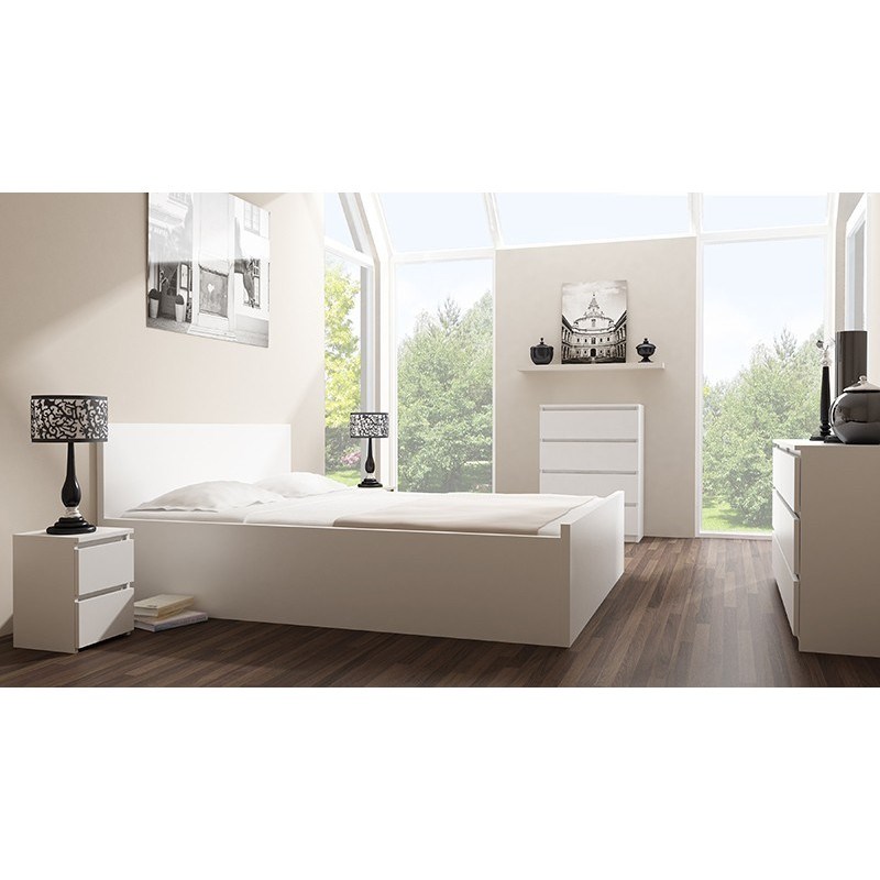 Topeshop M6 140 BIEL 2X3 chest of drawers Topeshop M6 140 BIEL 2X3 chest of drawers