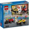 LEGO CITY 60458 Pizza vs. Fire Truck