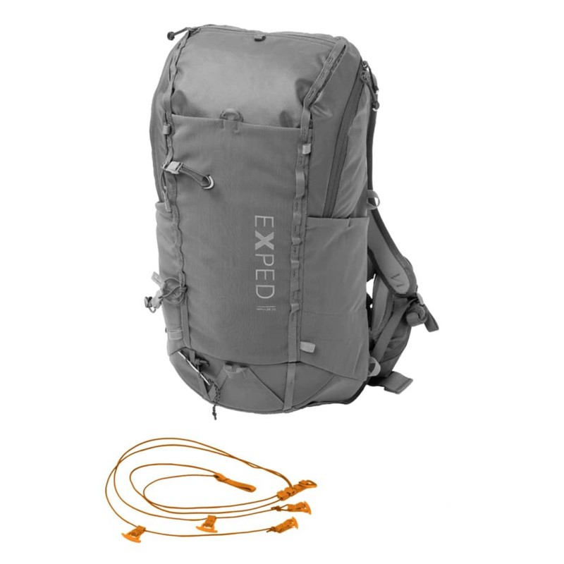 EXPED Impulse 15 burgundy Backpack EXPED Impulse 15 burgundy Backpack