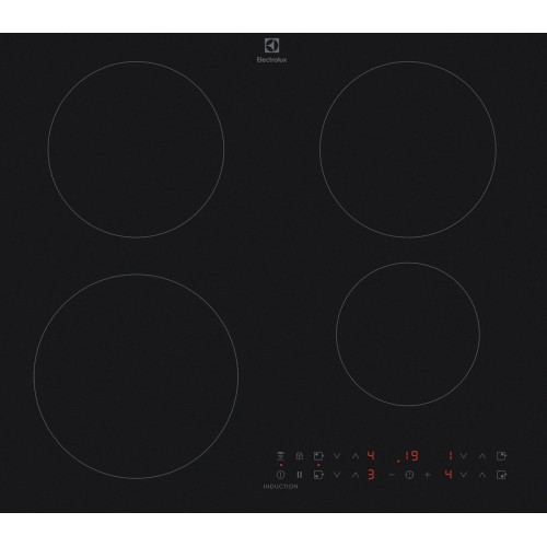Electrolux EIT60433CT hob Black Built-in Zone induction hob 4 zone(s)