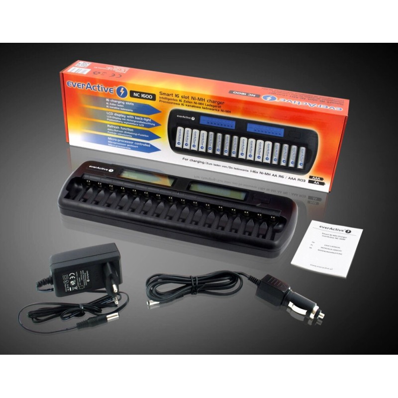 Charger everActive NC-1600 Charger everActive NC-1600