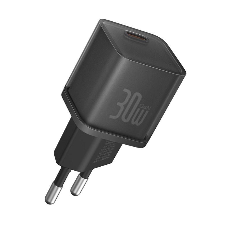 Baseus GAN5S P10162504113-00 Mains Charger 30W Black Baseus GAN5S P10162504113-00 Mains Charger 30W Black