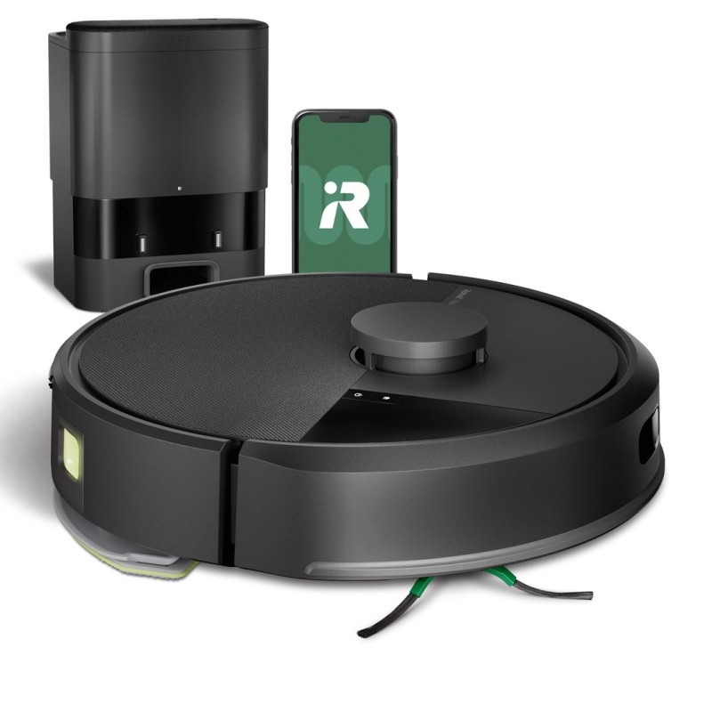 iRobot Roomba 105 Combo Robot + AutoEmpty Black