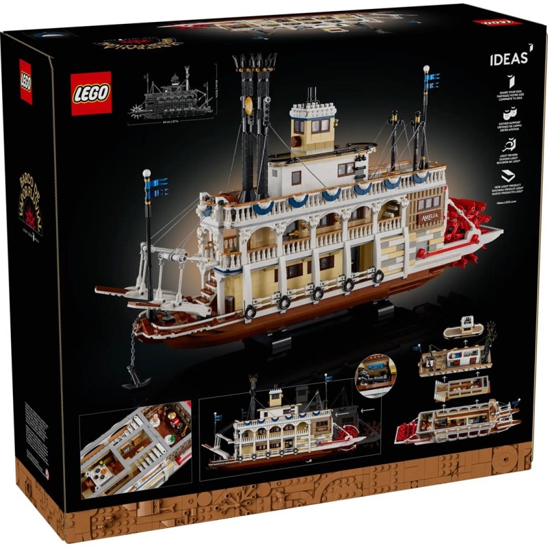 LEGO IDEAS 21356 River Steamboat
