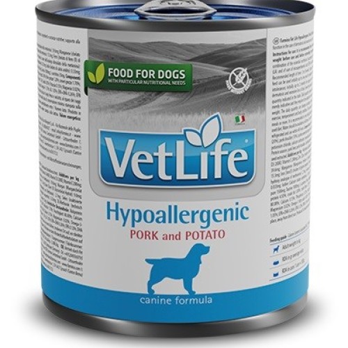 FARMINA Vet Life Hypoallergenic Pork & Potato - Wet dog food - 300 g FARMINA Vet Life Hypoallergenic Pork & Potato - Wet dog food - 300 g