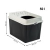 ROTHO Berty Eco Black - cat litter box ROTHO Berty Eco Black - cat litter box