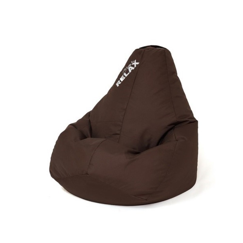 Sako bag pouffe chocolate pear XL 130 x 90 cm Sako bag pouffe chocolate pear XL 130 x 90 cm