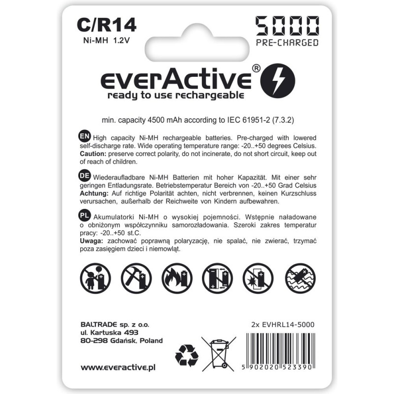 PANASONIC ENELOOP AA 2000mAh 2 szt PANASONIC ENELOOP AA 2000mAh 2 szt