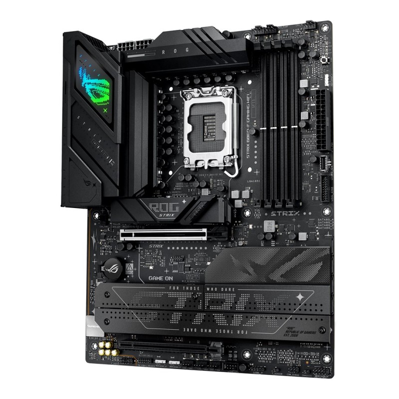 ASUS ROG STRIX B860-F GAMING WIFI Intel B860 LGA 1851 (Socket V1) ATX ASUS ROG STRIX B860-F GAMING WIFI Intel B860 LGA 1851 (Socket V1) ATX