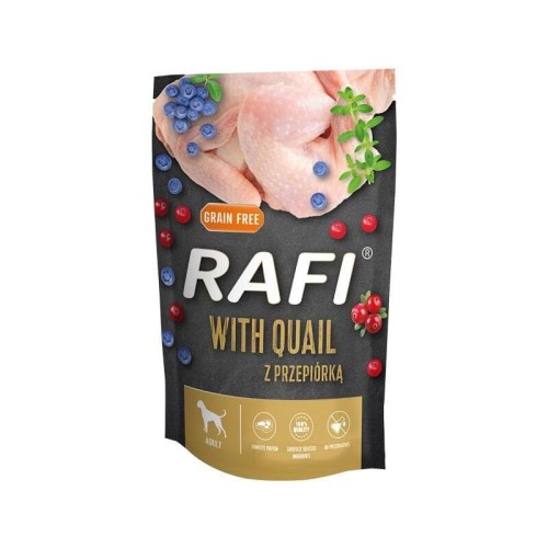 DOLINA NOTECI Rafi with quail - wet dog food - 500g
