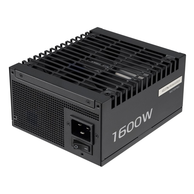ASUS Pro WS 1600W Platinum power supply unit 20+4 pin ATX ATX Black