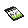 Kingston Technology 512GB SDXC Canvas Select Plus Gen3 150MB/s C10 UHS-I U3 V30