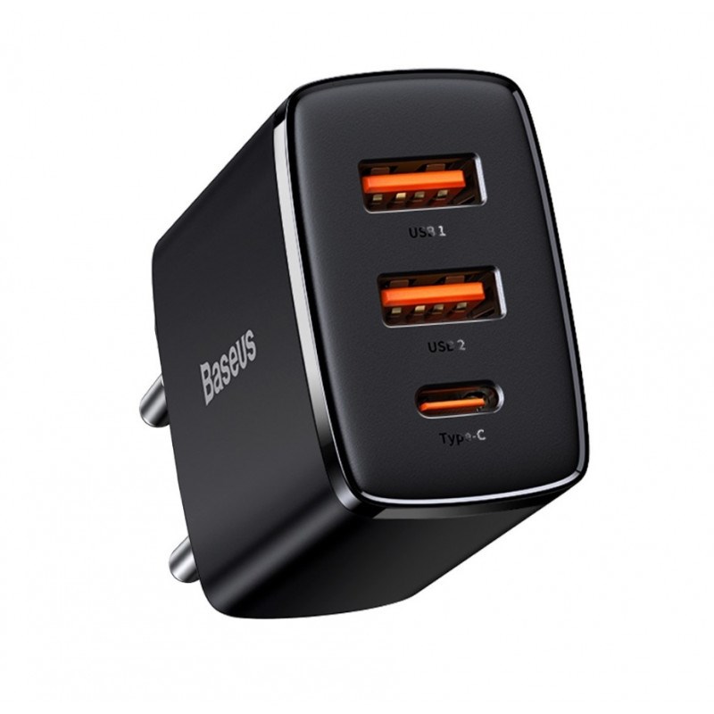 Baseus CCXJ-E01 mobile device charger Smartphone, Smartwatch, Tablet Black AC Fast charging Indoor Baseus CCXJ-E01 mobile device charger Smartphone, Smartwatch, Tablet Black AC Fast charging Indoor