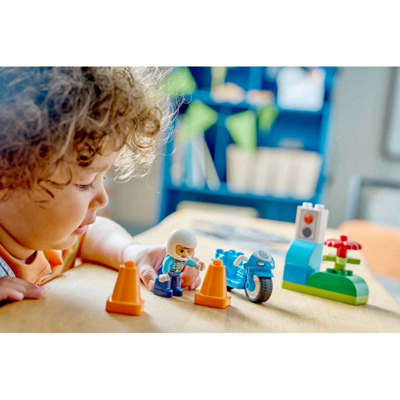 LEGO DUPLO 10471 Blue Police Motorcycle