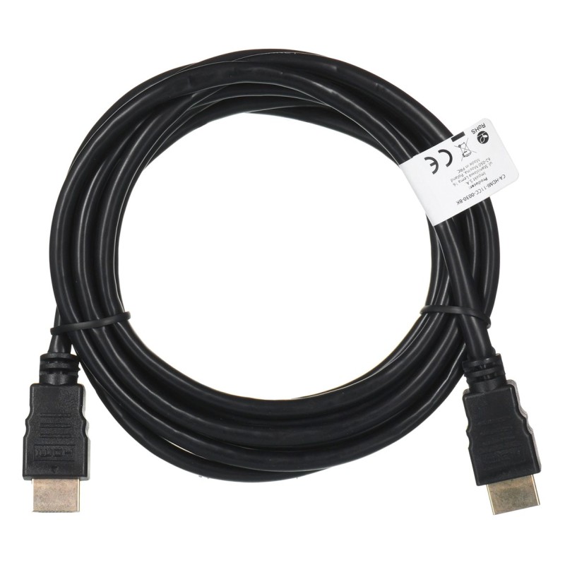 LANBERG HDMI CABLE V2.0 M/M 3M CCS BLACK LANBERG HDMI CABLE V2.0 M/M 3M CCS BLACK