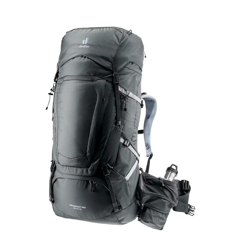 Deuter Aircontact Pro 65+10 SL Women's hiking backpack Graphite Deuter Aircontact Pro 65+10 SL Women's hiking backpack Graphite