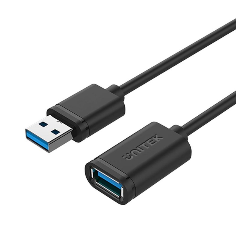 UNITEK Y-C457GBK USB cable USB 3.2 Gen 1 (3.1 Gen 1) 1 m USB A Black