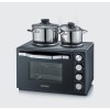 SEVERIN MINI OVEN WITH COOKING PLATES, 30 L TO2074 SEVERIN MINI OVEN WITH COOKING PLATES, 30 L TO2074