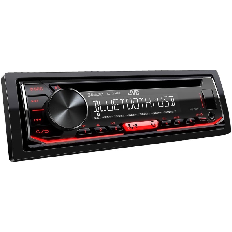 JVC KD-T702BT 1-DIN CD Receiver JVC KD-T702BT 1-DIN CD Receiver