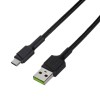 Green Cell KABGC25 USB cable 0.3 m USB A USB C Black