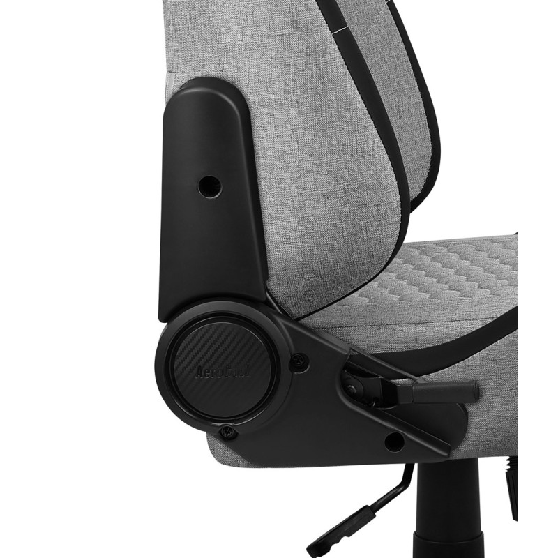 Aerocool CROWNASHGR, Ergonomic Gaming Chair, Adjustable Cushions, AeroWeave Technology, Grey Aerocool CROWNASHGR, Ergonomic Gaming Chair, Adjustable Cushions, AeroWeave Technology, Grey
