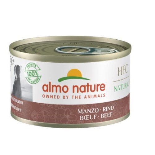 ALMO Nature HFC NATURAL beef - wet food for adult dogs - 95 g ALMO Nature HFC NATURAL beef - wet food for adult dogs - 95 g