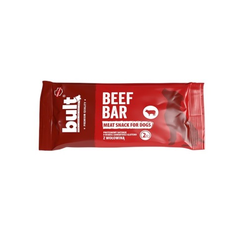 BULT Beef Bar Protein bar with beef - dog treat - 75g BULT Beef Bar Protein bar with beef - dog treat - 75g