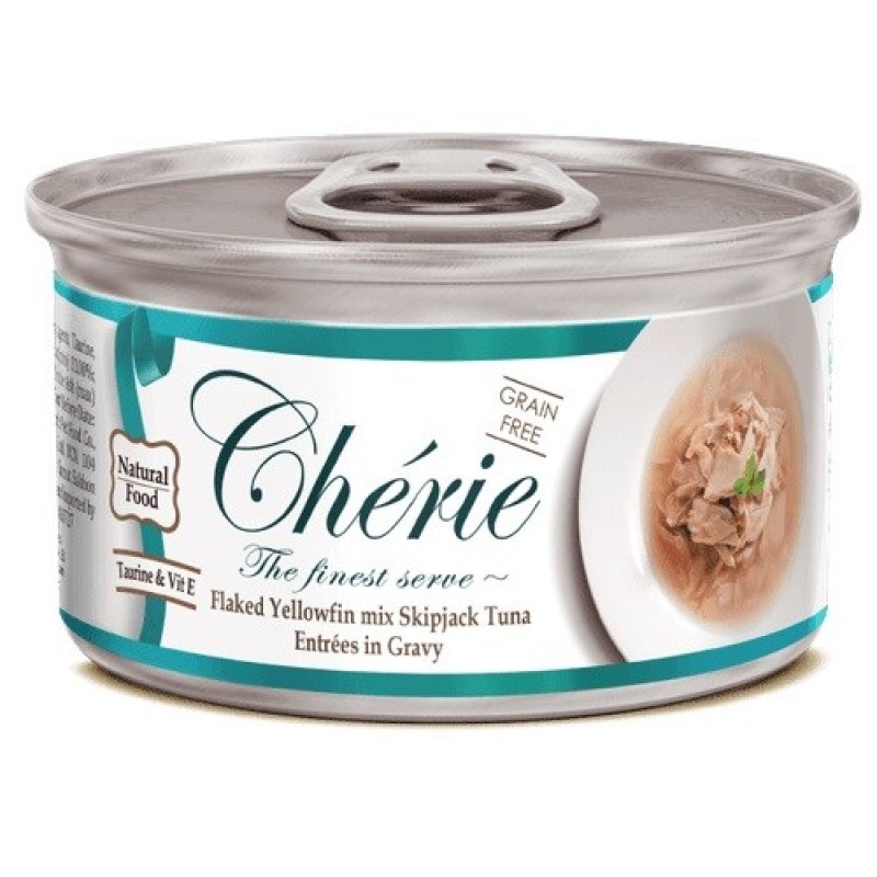 CHERIE Tuna in gravy - wet cat food - 80g