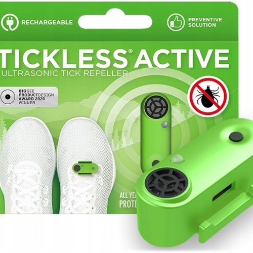 TICK REPELLENT FOR HUMANS TICKLESS ACTIVE GREEN