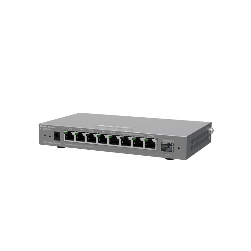 Ruijie Networks RG-EG209GS wired router Gigabit Ethernet Grey Ruijie Networks RG-EG209GS wired router Gigabit Ethernet Grey