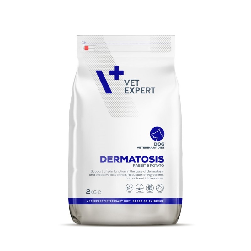 VET EXPERT Veterinary Diet Dermatosis Dog Rabbit & Potato - dry dog food - 2 kg VET EXPERT Veterinary Diet Dermatosis Dog Rabbit & Potato - dry dog food - 2 kg
