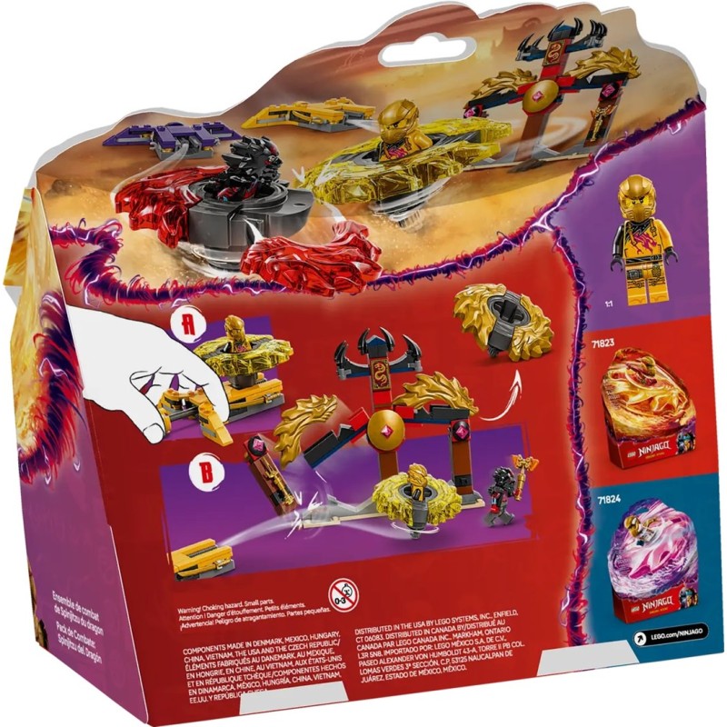 LEGO NINJAGO 71826 Dragon Spinjitzu Battle Pack LEGO NINJAGO 71826 Dragon Spinjitzu Battle Pack