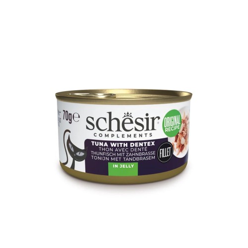 SCHESIR Oceanic Adult Tuna with Dentic - wet cat food - 70g SCHESIR Oceanic Adult Tuna with Dentic - wet cat food - 70g