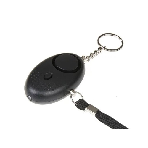 Personal alarm GUARD SCORPION siren 120 dB  LED flashlight Black (YC-003-BL)