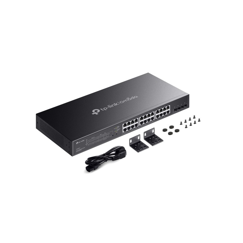 TP-Link Omada 28-Port Gigabit Smart Switch with 16-Port PoE+ TP-Link Omada 28-Port Gigabit Smart Switch with 16-Port PoE+
