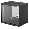 Intellinet Network Cabinet, Wall Mount (Basic), 9U, Usable Depth 340mm/Width 485mm, Black, Flatpack, Max 50kg, Glass Door, 19 Intellinet Network Cabinet, Wall Mount (Basic), 9U, Usable Depth 340mm/Width 485mm, Black, Flatpack, Max 50kg, Glass Door, 19