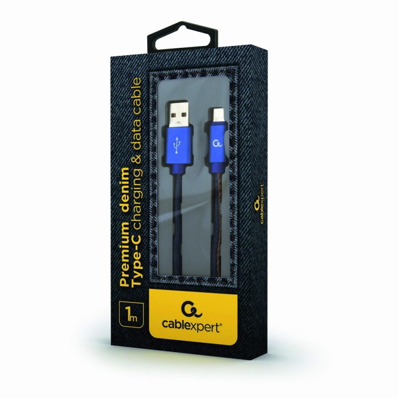 Cablexpert CC-USB2J-AMCM-1M-BL USB cable USB 2.0 USB A USB C Blue Cablexpert CC-USB2J-AMCM-1M-BL USB cable USB 2.0 USB A USB C Blue