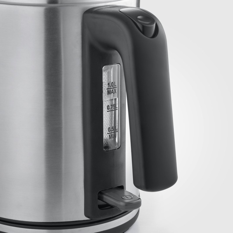 Severin WK 3489 electric kettle 1 L 2400 W Black, Silver Severin WK 3489 electric kettle 1 L 2400 W Black, Silver