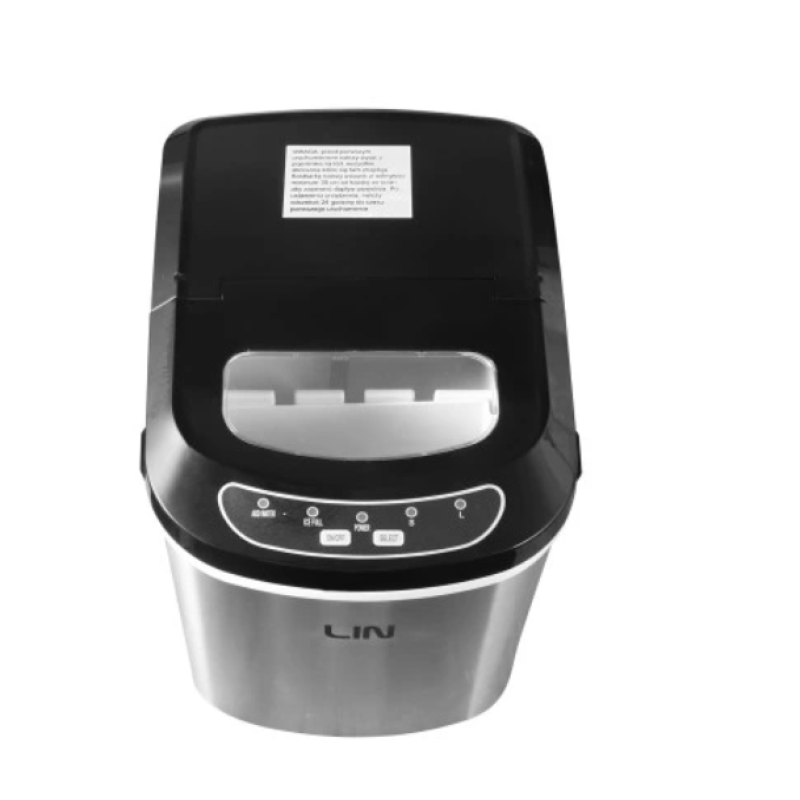 Portable ice maker LIN ICE PRO-S12 silver Portable ice maker LIN ICE PRO-S12 silver