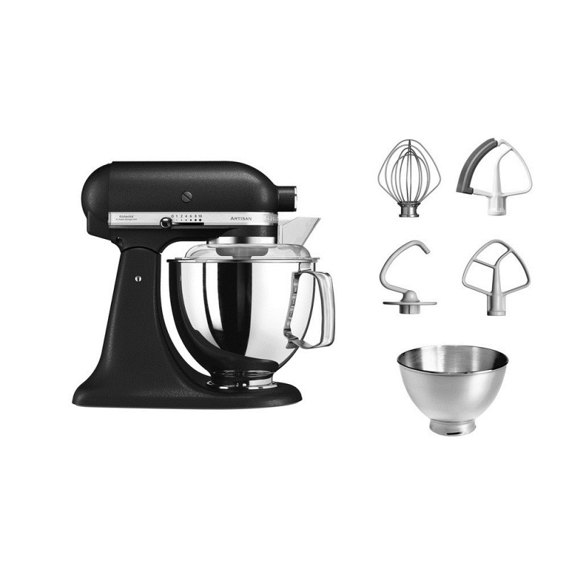 KitchenAid 5KSM175PSEBK  Artisan food processor 300 W 4.8 L Black