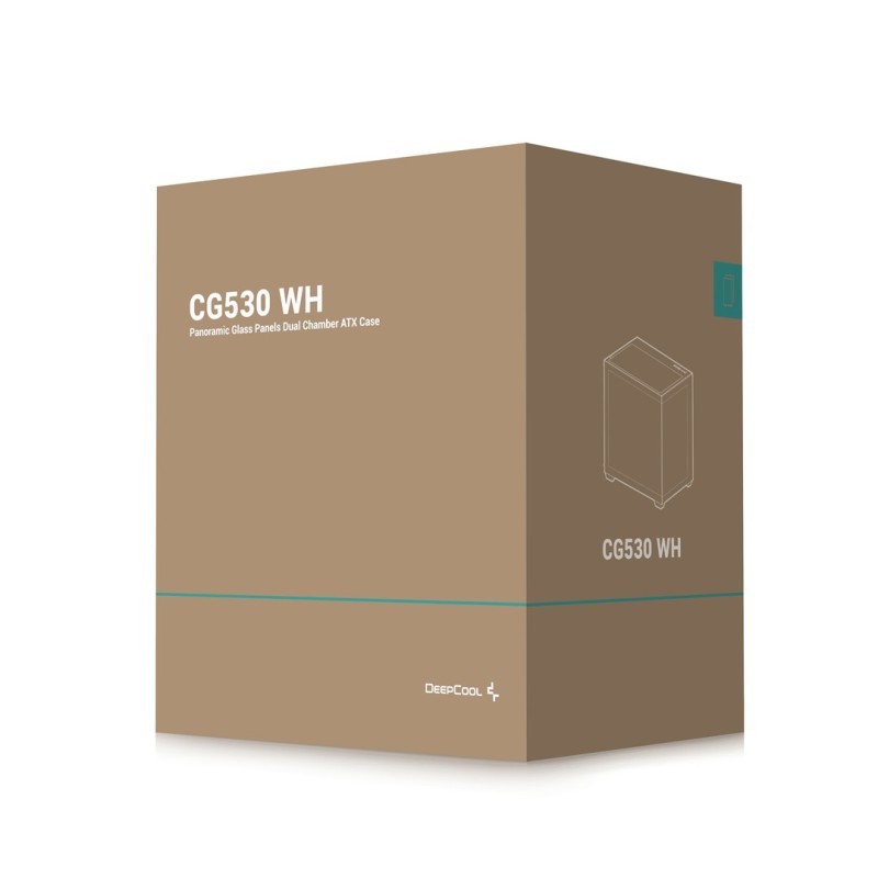 DeepCool CG530 WH Midi Tower White DeepCool CG530 WH Midi Tower White
