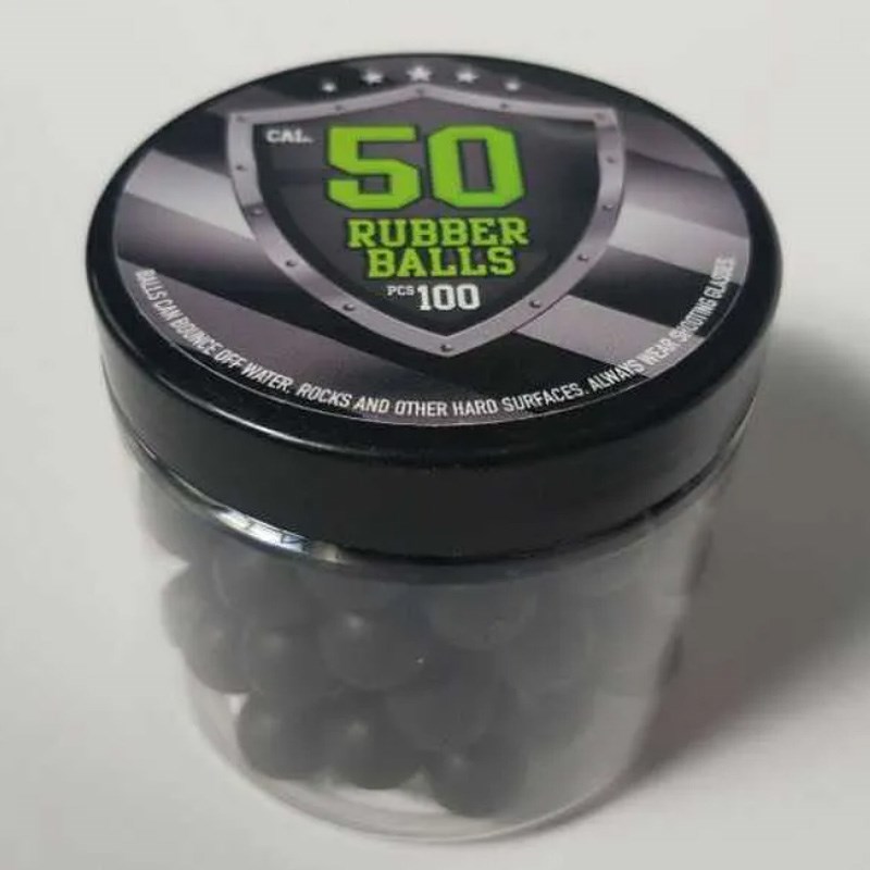 Kule gumowe Guard Power kal.50 (12,7 mm) -100 sztuk Kule gumowe Guard Power kal.50 (12,7 mm) -100 sztuk