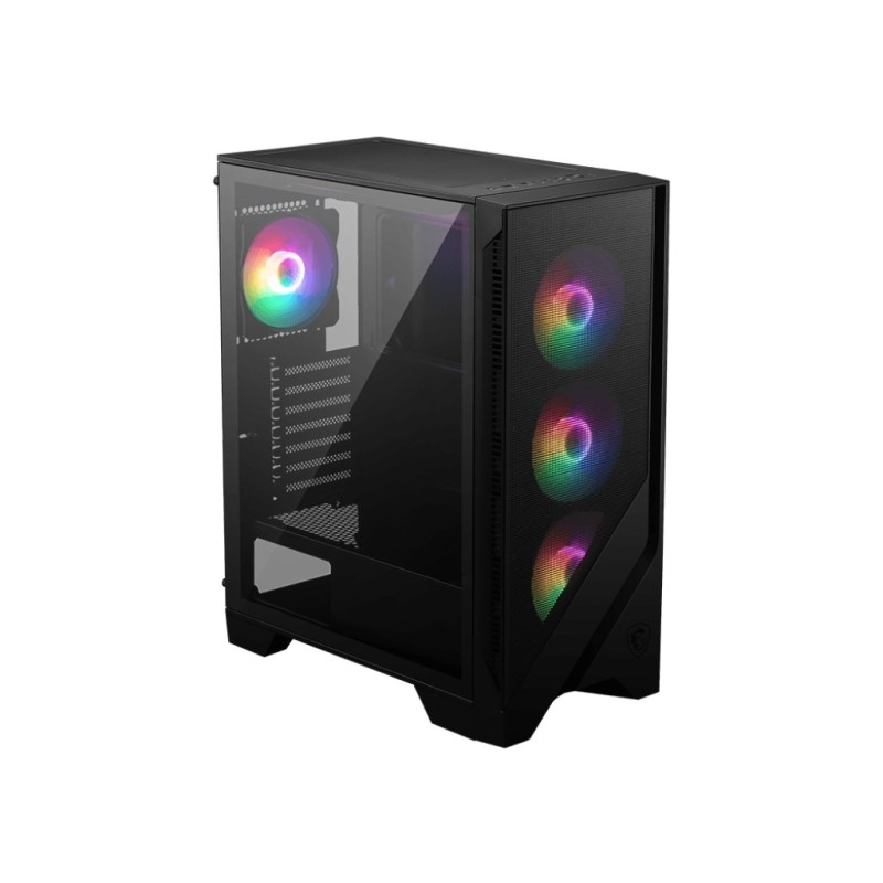 MSI MAG FORGE 120A AIRFLOW computer case Midi Tower Black, Transparent MSI MAG FORGE 120A AIRFLOW computer case Midi Tower Black, Transparent