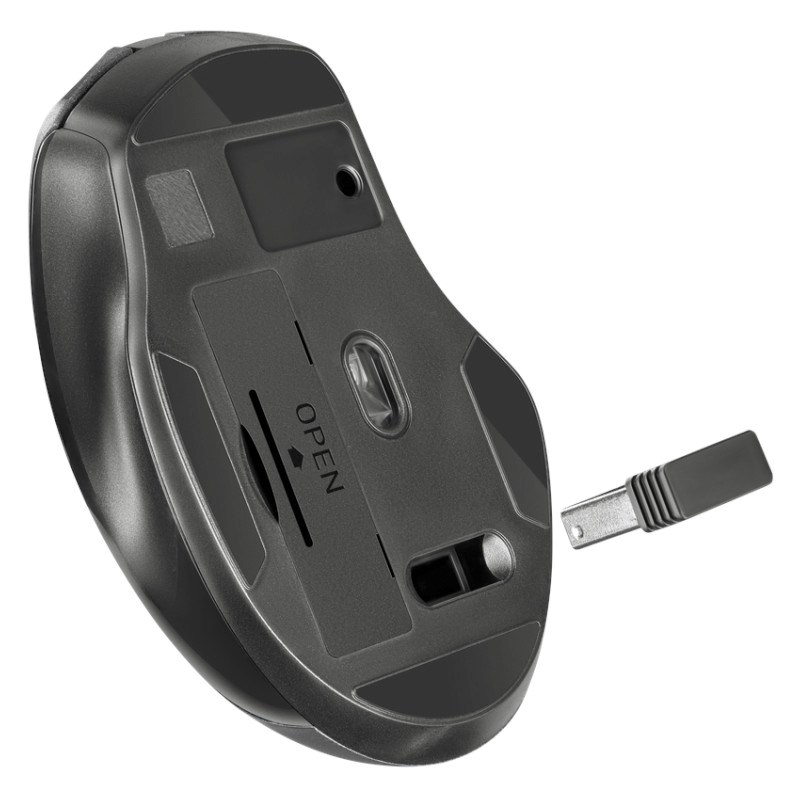 MOUSE DEFENDER PRIME MB-053 RF SILENT BLACK OPTICAL MOUSE DEFENDER PRIME MB-053 RF SILENT BLACK OPTICAL