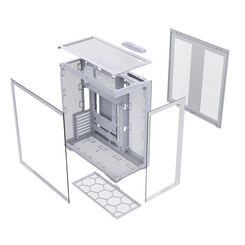 MODECOM Volcano SPACE XL FULL TOWER NF White MODECOM Volcano SPACE XL FULL TOWER NF White