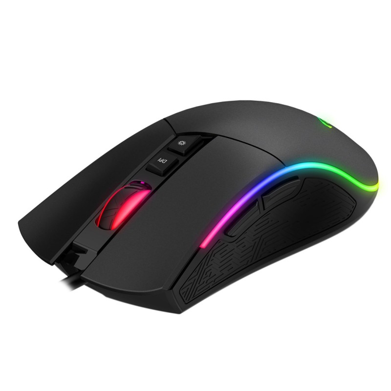 Havit MS1001S - Optical right-handed gaming mouse, USB type A, black-grey Havit MS1001S - Optical right-handed gaming mouse, USB type A, black-grey