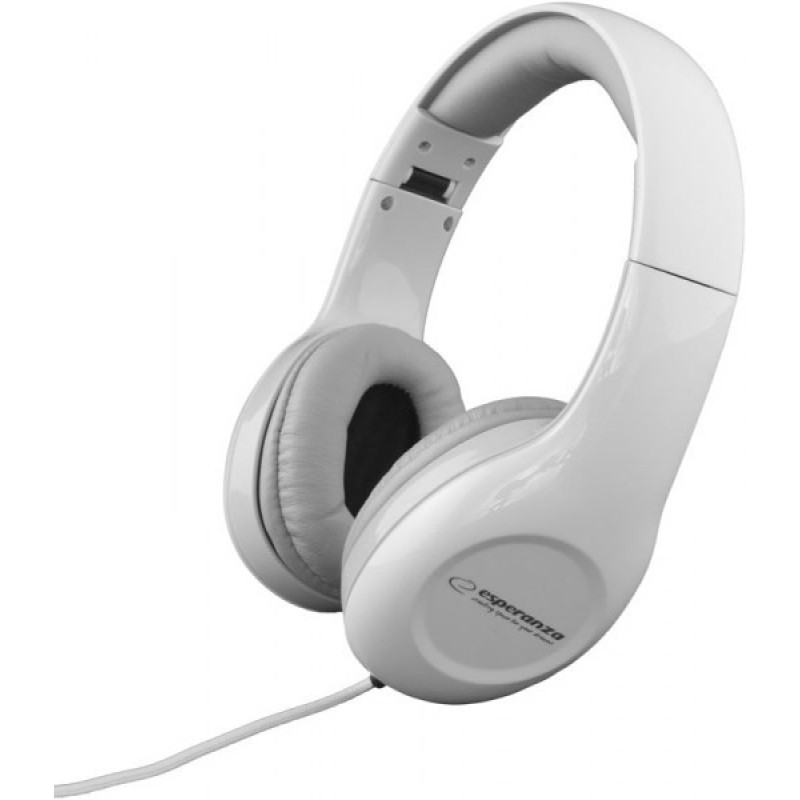 Esperanza EH138W headphones/headset Wired Head-band Music White Esperanza EH138W headphones/headset Wired Head-band Music White