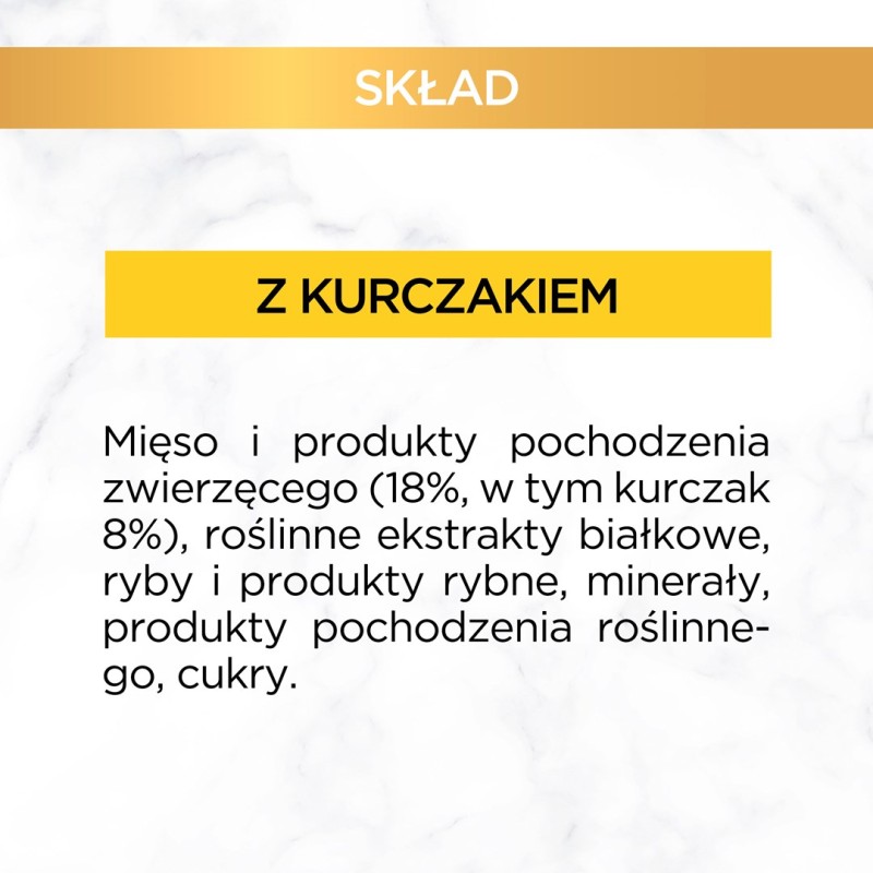 Tuf Tuf kawałki mięsne z rybą dla kota puszka 415g Tuf Tuf kawałki mięsne z rybą dla kota puszka 415g