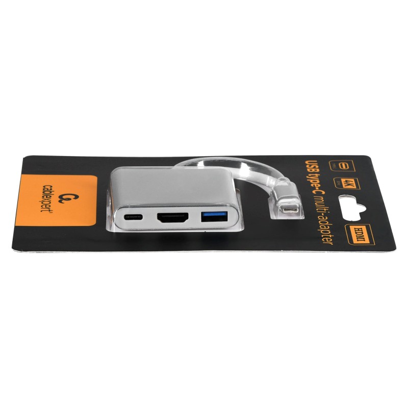 Gembird A-CM-HDMIF-02-SV USB graphics adapter Silver Gembird A-CM-HDMIF-02-SV USB graphics adapter Silver