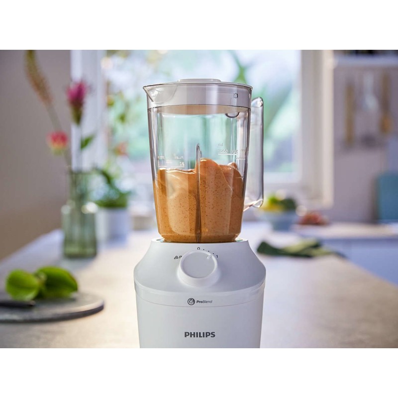 Philips 3000 series HR2041/00 blender 1.9 L Tabletop blender 450 W White Philips 3000 series HR2041/00 blender 1.9 L Tabletop blender 450 W White